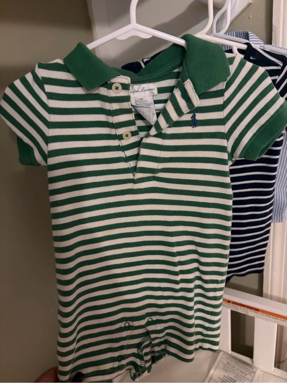 Polo Ralph Lauren Short Baby Romper bundle size 9 months